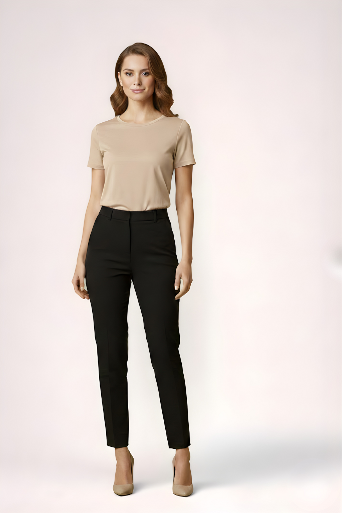 T-shirt AÏNA beige en coton biologique