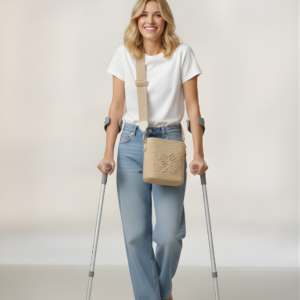 Sac NOMA à bandoulière en fibres naturelles